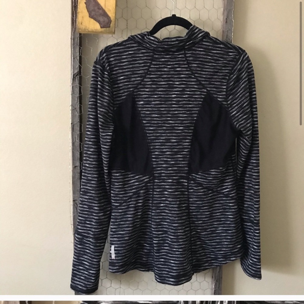 Zella Stamina Energy Stripe Mesh Panel Jacket XL - Picture 3 of 7